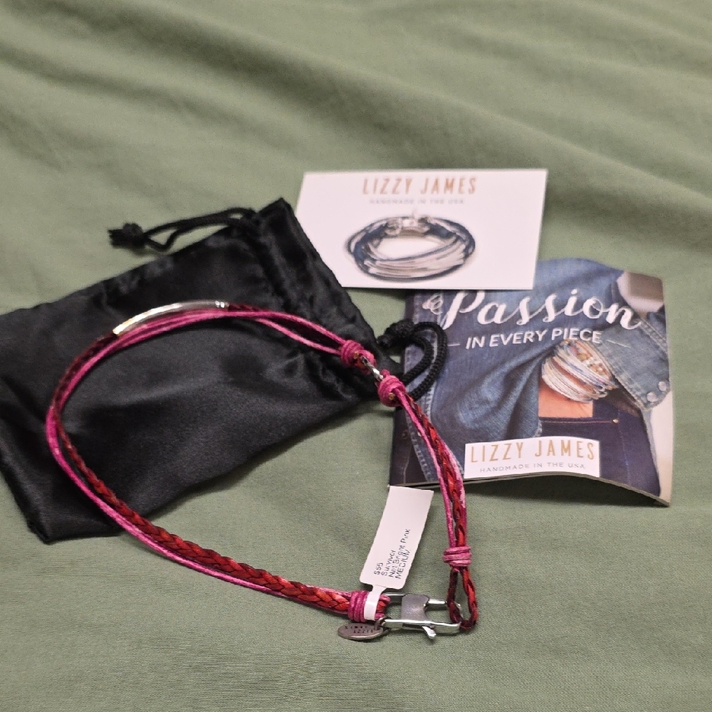 Lizzy James Fuchsia Necklace